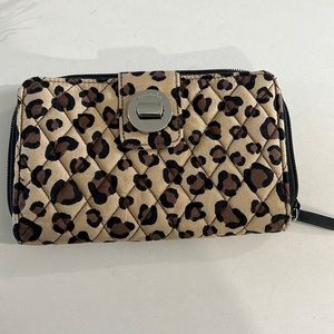 Vera Bradley Leopard Wallet